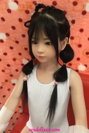 Sex With Full Silicone Mini Love Doll - Cissy