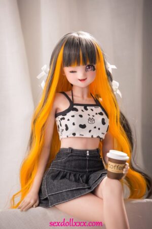 PVC Head Silikon Body Sex Doll - Dela
