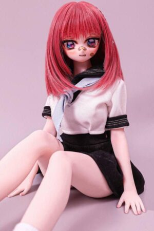 Woman Puts Hot Sex Doll Costume
